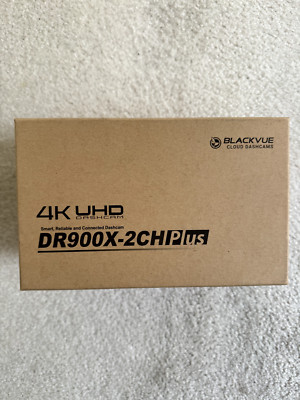 BlackVue DR900X-2CH PLUS 4K UHD Cloud Dashcam | WiFi | GPS | Parking Mode | 32GB