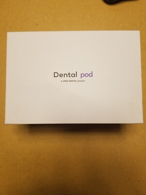 Zima Dental Pod Oral Appliance Cleaner Aligners Guards Dentures White Open Box