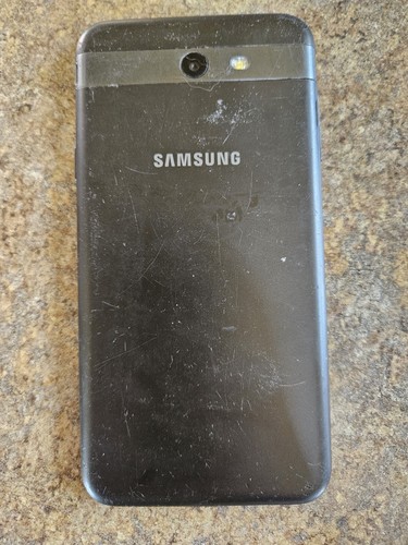 Samsung Galaxy J7 Perx - Cracked Screen - Black - 16GB - (Bo
