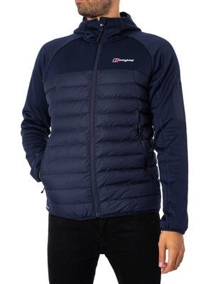 

Мужская гибридная куртка Berghaus Urban Pravitale, синяя, Синий, 4A001553HY6