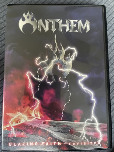 Anthem “Blazing Faith - Revisited” DVD Japan Heavy Metal OOP