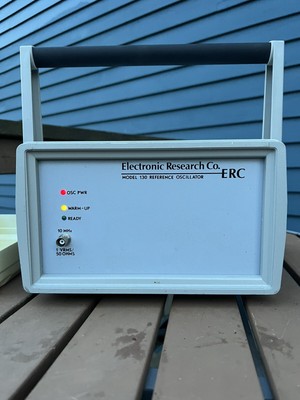 Electronic Research Co. Model 130 Portable Reference Oscillator 10MHz
