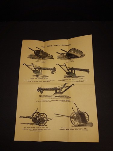 1889 American Road Machine Co Brochure Kennett Square Pennsylvania Railroad PA