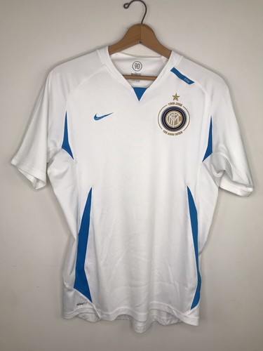 08's NIKE × INTER S/S Game Shirts インテル NIKE INTER MILAN 2008 HOME CENTENARY IBRAHIMOVIC S ORIGINAL