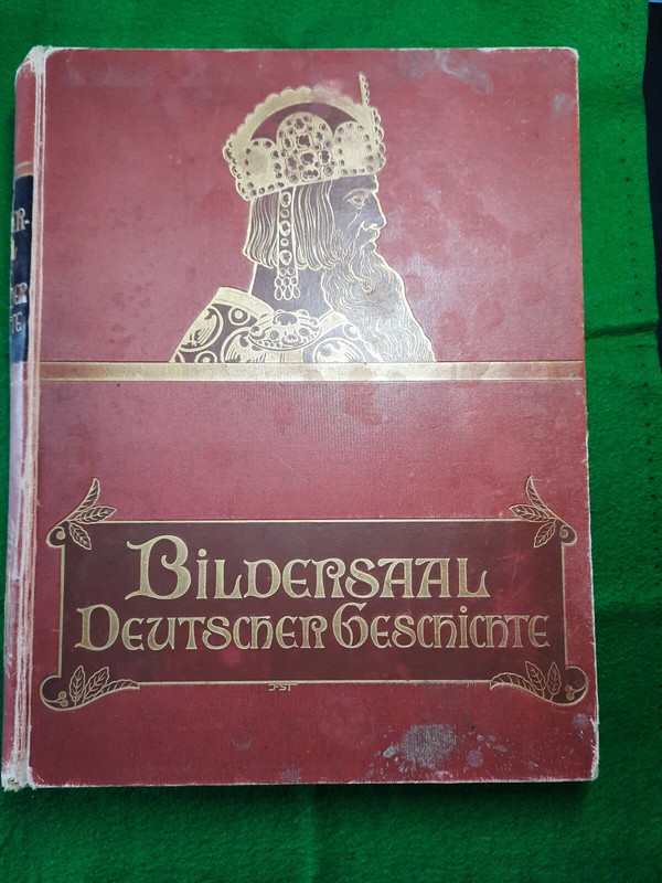 Bildersaal Deutscher Geschichte, GroÃFormat, Original Von 1890