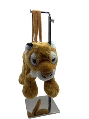 Vintage The Petting Zoo Rare 1994 Endangered Tiger Purse Children s Bag 18 x10 