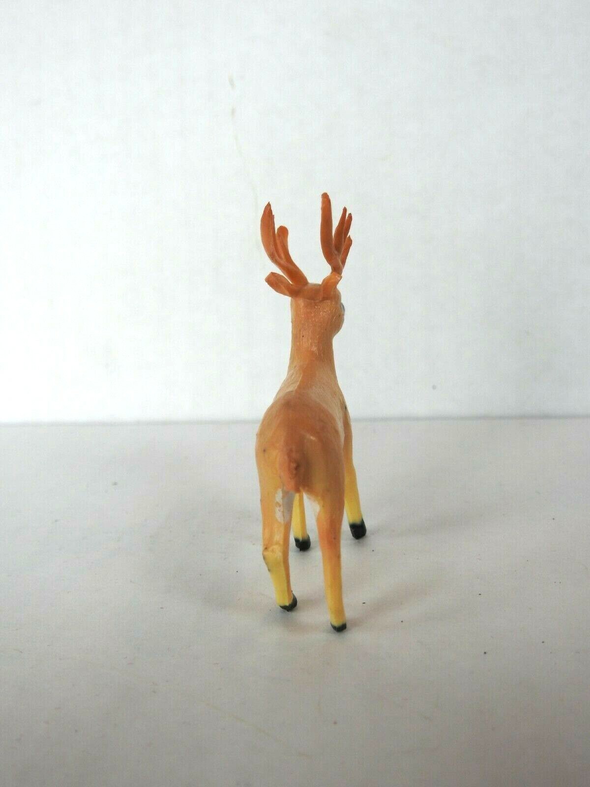 MULE DEER - Vintage 1960'S Louis Marx CO Plastic ANIMAL KINGDOM, In Box