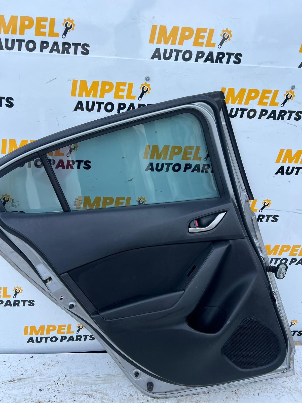 MAZDA 3 BM-BN 11/2013-02/2019 LEFT REAR DOOR SILVER SEDAN/HATCH - thumbnail 6