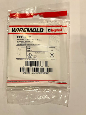 WIREMOLD EFB-AAP  EVOLUTION SERIES FLOOR BOX DEVICE PLATE (NEW)