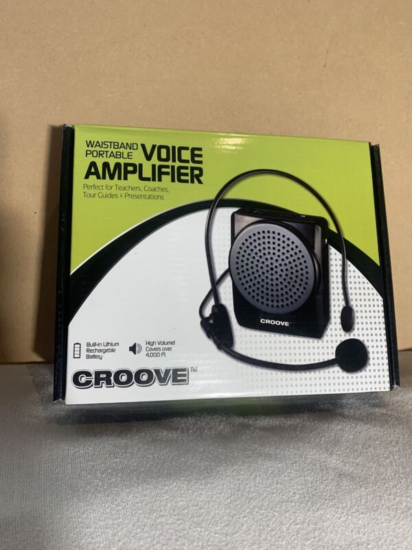 Croove waistband portable voice amplifier 