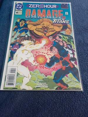 Damage #6 DC Comics 1994 Zero Hour The New Titans 