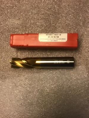 1//2/" M42 cobalt 4 flt end mills Tialn coated 10pc for $99.00 #1009-COT-12-new