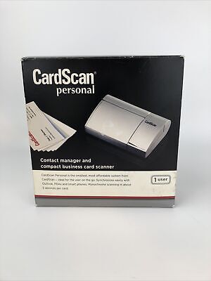CardScan Personal V8 Pass-Through Scanner Palm Size Portable