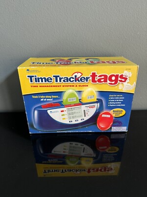 Time Tracker Tags Learning Resources Time Management System & Clock - New Sealed