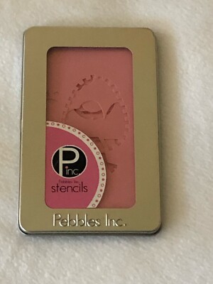 Pebbles Inc. Stencils NEW Spring Stencils 42050 - Scrapbook / Card Making