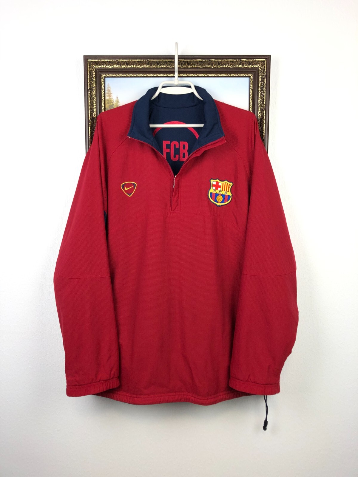 NIKE 01-02 バルセロナ Vintage ユニフォーム ロッケンバック NIKE 01-02 バルセロナ Vintage ユニフォーム ロッケンバック