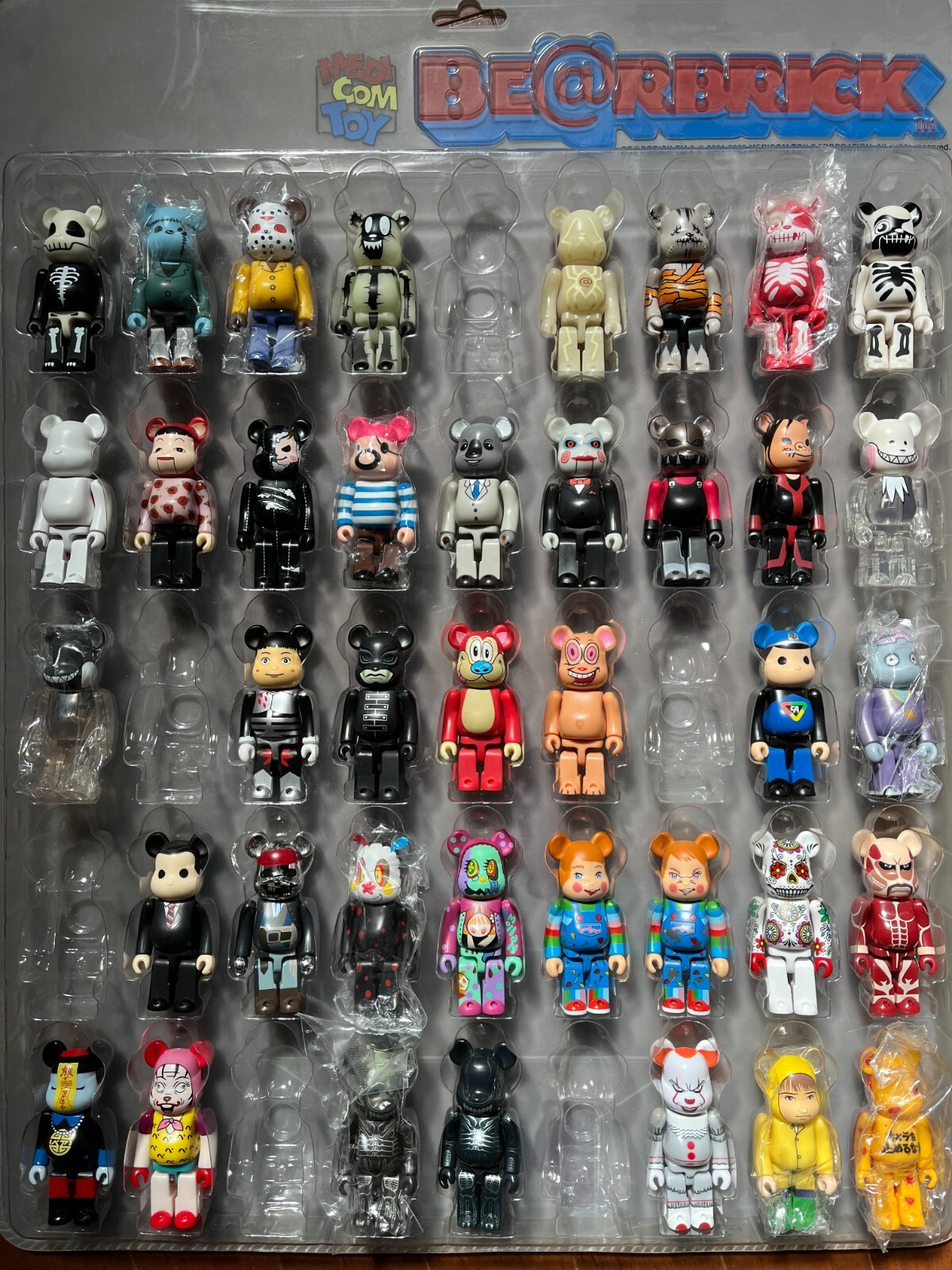 Bearbrick Be@rbrick 100% Medicom Toy Horror Update Apr 16th Bearbrick Be@rbrick 100% Medicom Toy Horror Update Apr 16th
