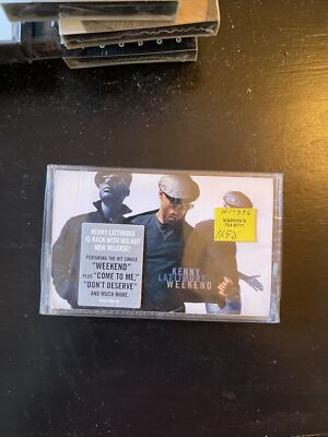 Sealed Kenny Lattimore Weekend Cassette Tape 2001
