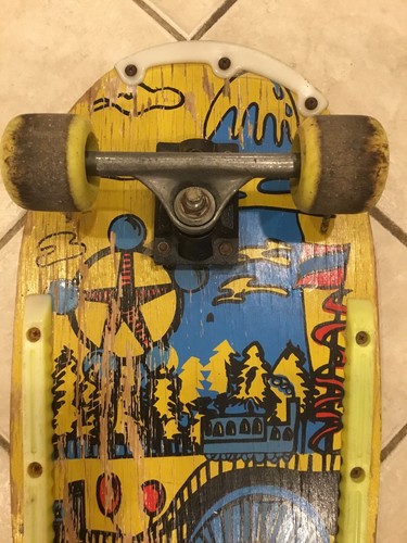Vintage ABC Sports Loisirs Cir*cus Skateboard Very Cool Graphics