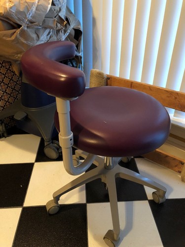 Adec 1622 Dental Furniture Stool for Dentistry Dentist Seating With Lumbar Arm