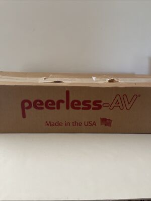 Peerless AV PLCM-2-UNL Ceiling Mount, Drop Down TV Pole Mount, Tilting UL Listed