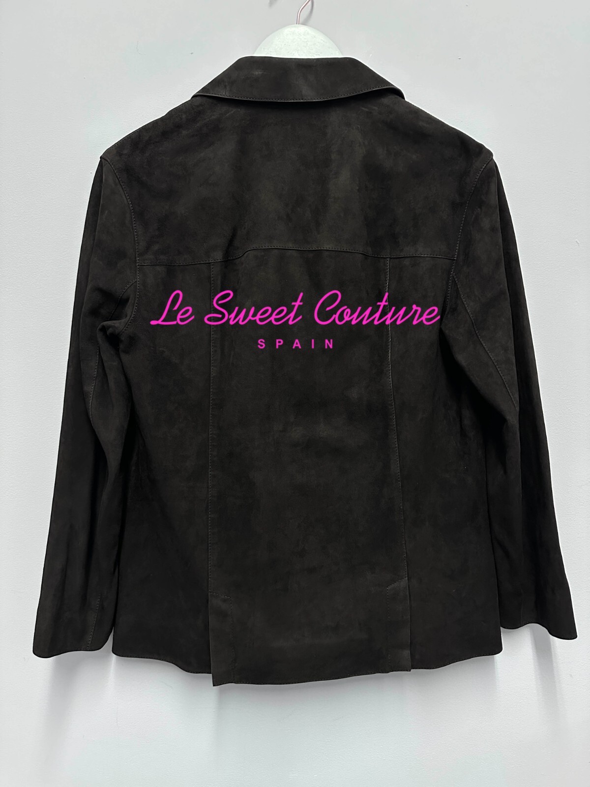 Pre-owned Massimo Dutti Ss24 Brown Suede Leather Blazer With Pockets 4732/862 4732/882