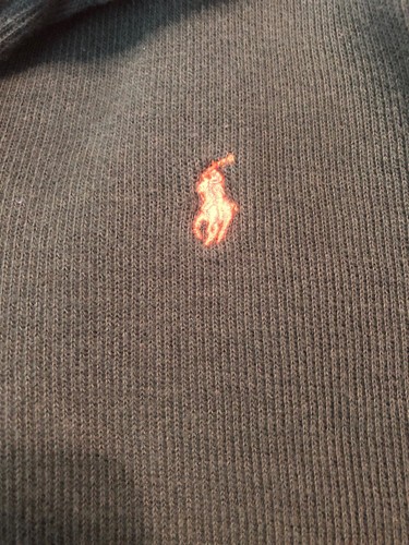 Toddler Boy’s Hunter Green Ralph Lauren Half Zip Pull Over Sweater Size 4/4T