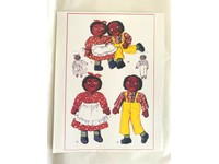 antique little black sambo doll