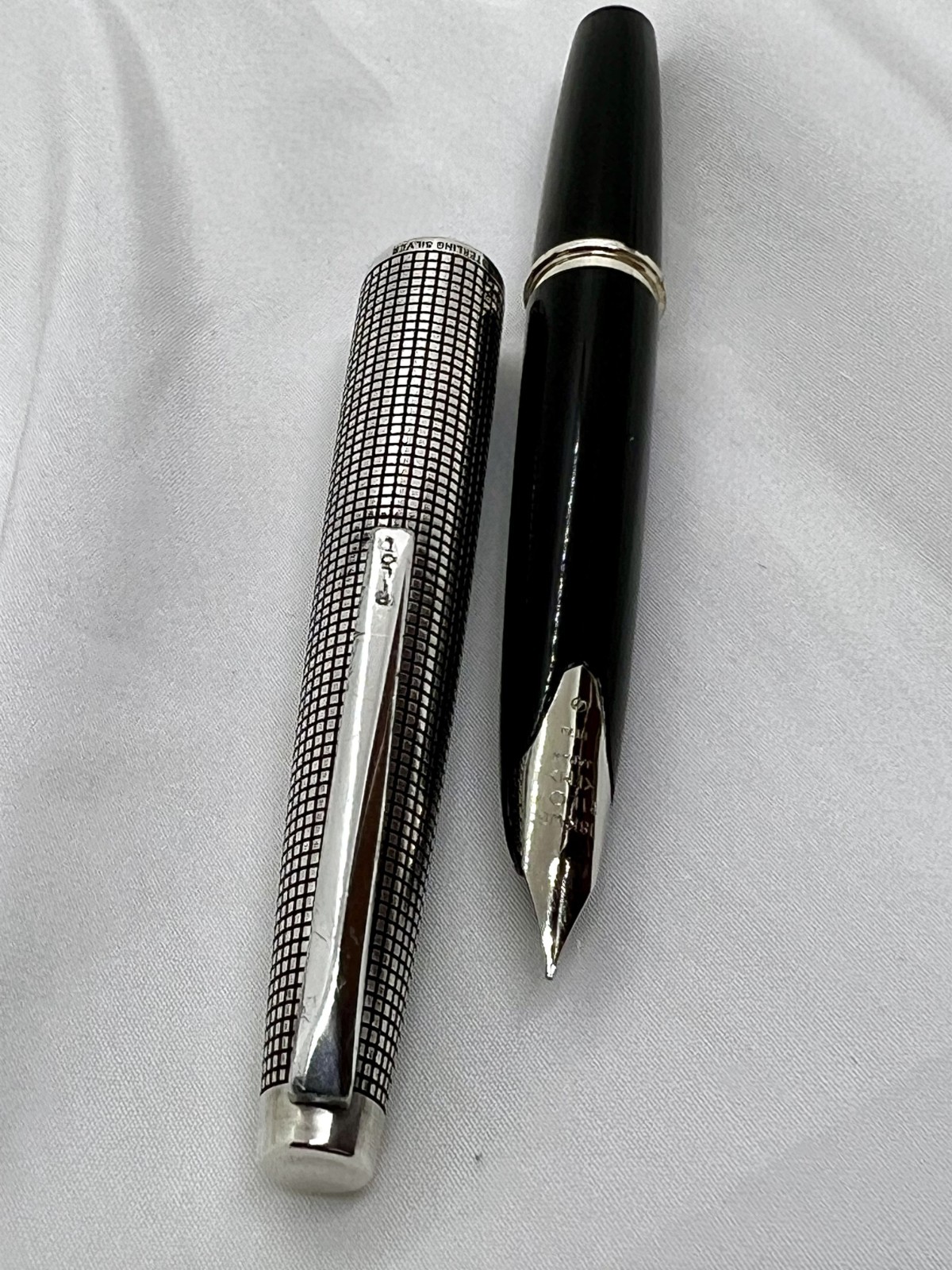 万年筆 PILOT Stirling Silvar / K18-750 Pilot SILVERN