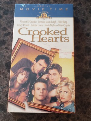 BRAND NEW Crooked Hearts (VHS; 1998) Vincent D'Onofrio RARE Sealed OOP