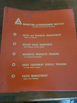 Allis Chalmers: Marketing & Management Institute, Service Training Series 24300