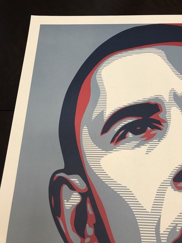 Obama HOPE Poster 2008 Signed/dated By Shepard Fairey With Bonus Posters