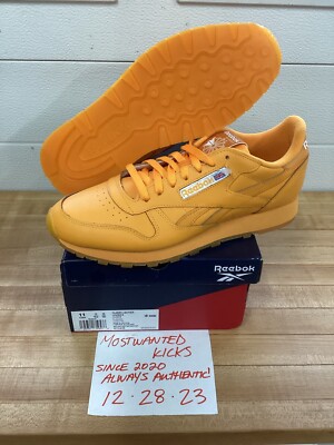 DS 2022 Reebok Classic Leather x Popsicle Low Semi Fire Spark Men s Sz 11