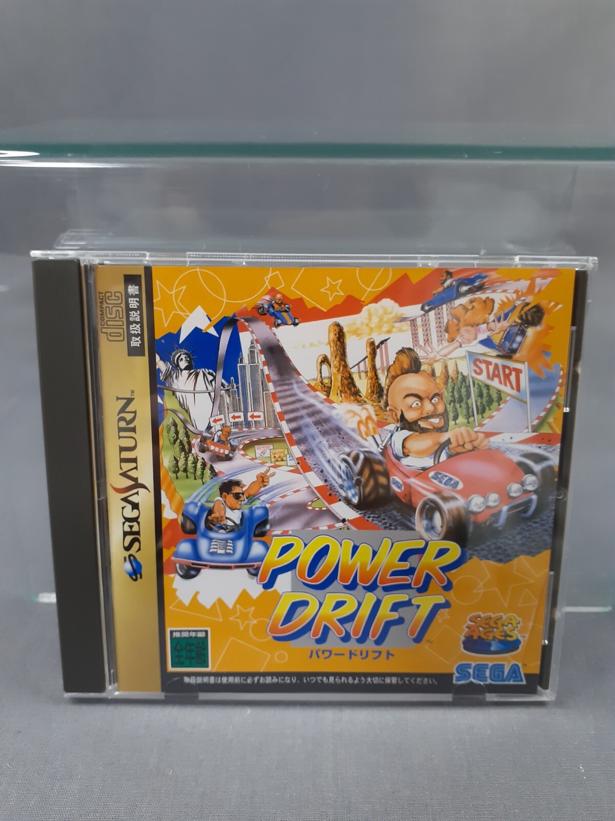 セガサターン　パワードリフト　POWER DRIFT Sega Saturn Power Drift / パワードリフト - YouTube