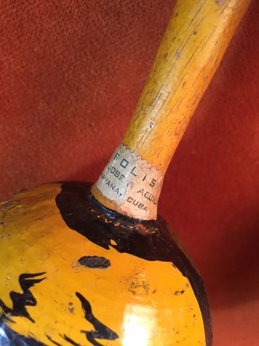 Vintage Solis Hand Painted Miami Beach Maracas