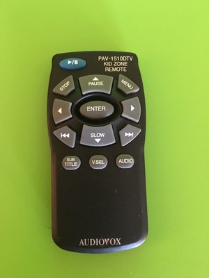Audiovox PAV-1510DTV / AV1510D Remote Control 