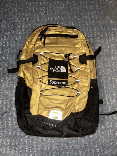Supreme x The North Face Metallic Gold Backpack