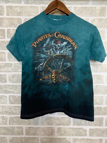 00s Disney Pirates of the Caribbean Tシャツ VINTAGE PIRATES OF THE CARIBBEAN DISNEY TEE SHIRT 2000S SIZE