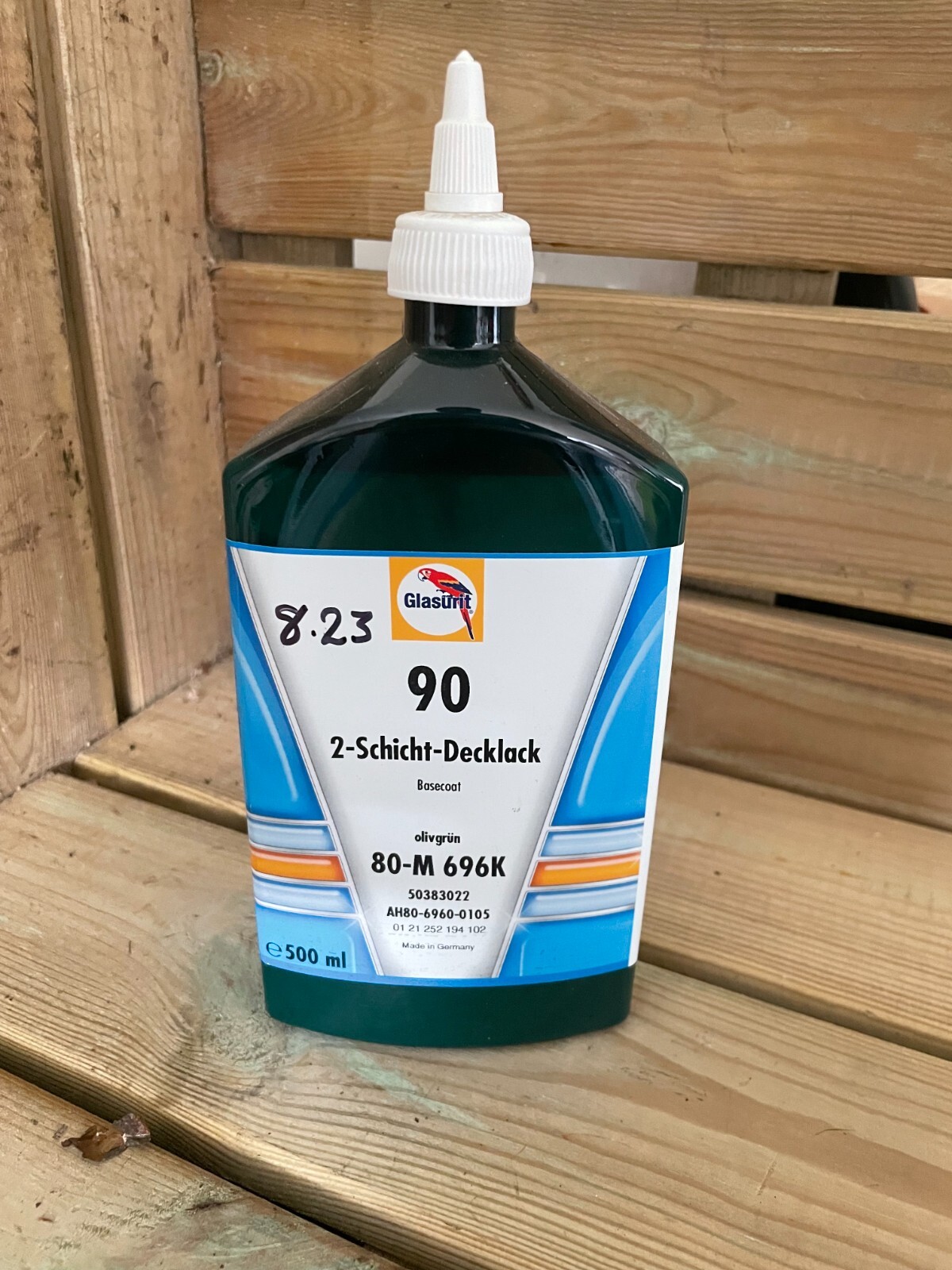 Glasurit 80-M696K Olive Green Mixingbase  Basecoat Concentrate 500ml