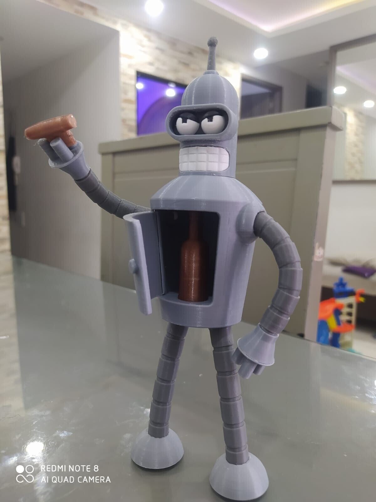 Bender Futurama Robot 8' + Accessories, Flexible 1/10 Scale