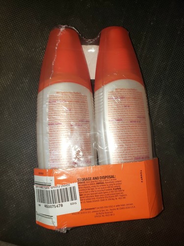 OFF! Family Care Insect Repellent - Unscented with Aloe Vera 6 oz TWIN PACK