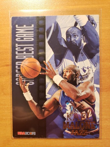 1996-1997 NBA Hoops #338 Karl Malone - Career Best Game
