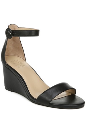 

Женские черные сандалии на танкетке NATURALIZER Arch Support London с круглым носком 7,5 м, Черный, G4478S1