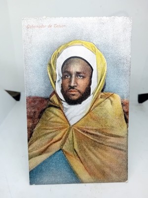 Gobernador de Tetuan Vintage Postcard 