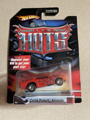 Hot Wheels 2006 Ultra Hots 16 of 36 Custom Plymouth Barracuda  BRAND NEW 