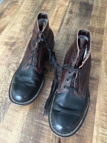 White’s Custom boots vintage Semi Dress 2-Tone Leather Quabaug Sole Men’s 8.5 D White’s Custom boots vintage Semi Dress 2-Tone Leather Quabaug Sole Men’s 8.5 D