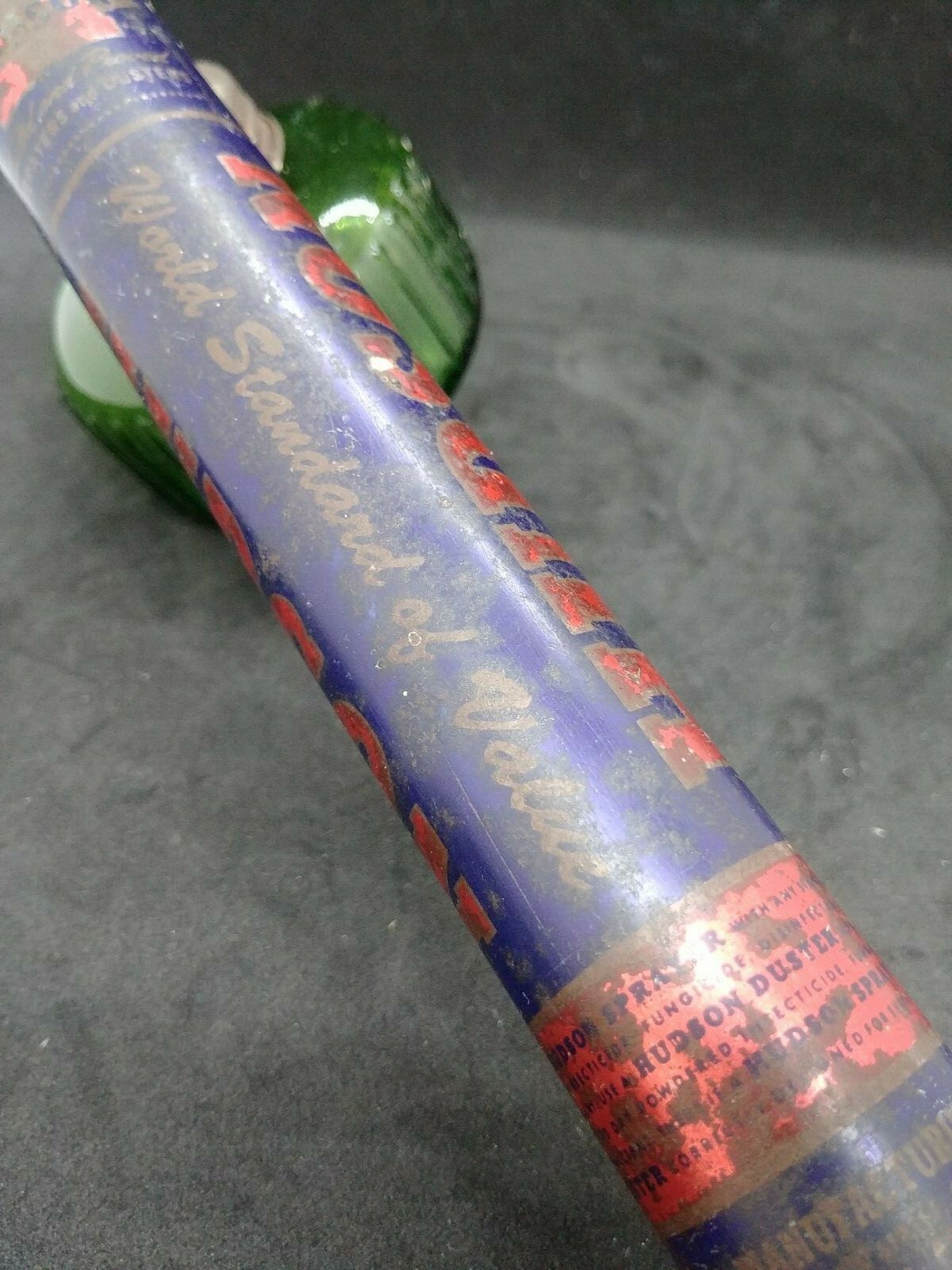Vintage Glenshaw Glass Co. Hudson Pump World Standard of Value Sprayers Dusters