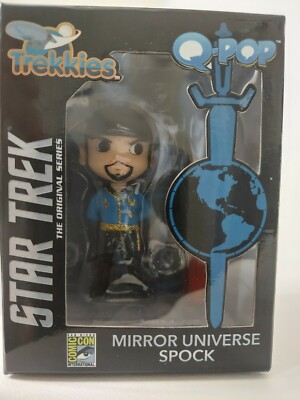 Star Trek Trekkies Spock Q-Pop Figure (Mirror) - Quantum Mechanix  NIB