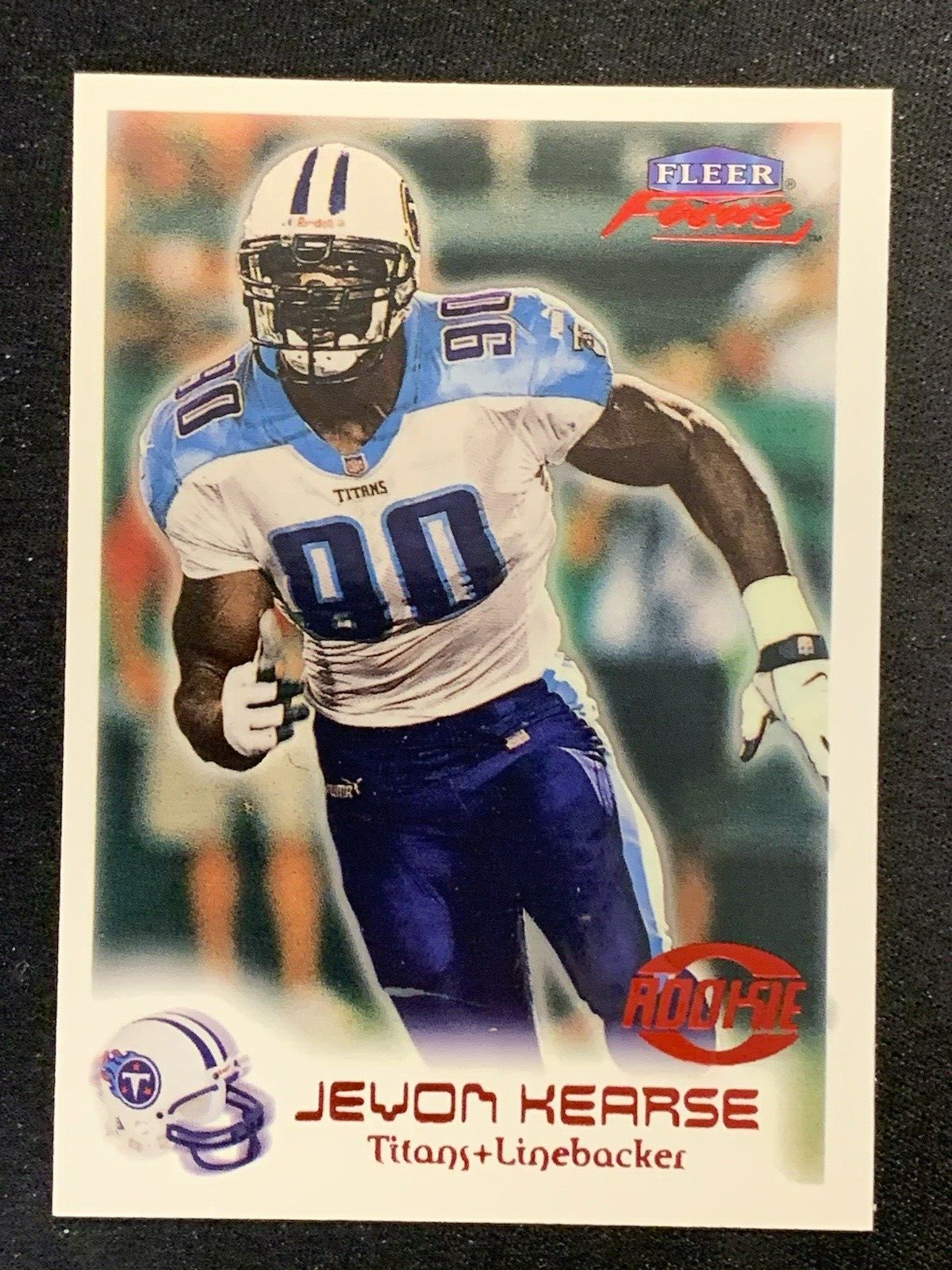 1999 Fleer Focus Football Jevon Kearse #107R Red Parallel