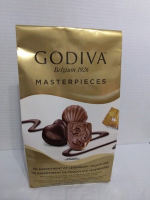 Godiva Belgium 1926 Masterpieces Assorted Chocolates 14.9 oz Milk Dark Caramel 